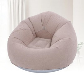 Inflatable Lazy Sofa, Inflatable Chair Bean Bag, Foldable Sofa Chair, Washable Couch with Armrest, Portable for Living Room, Bedroom, Balcony, Outdoor Camping