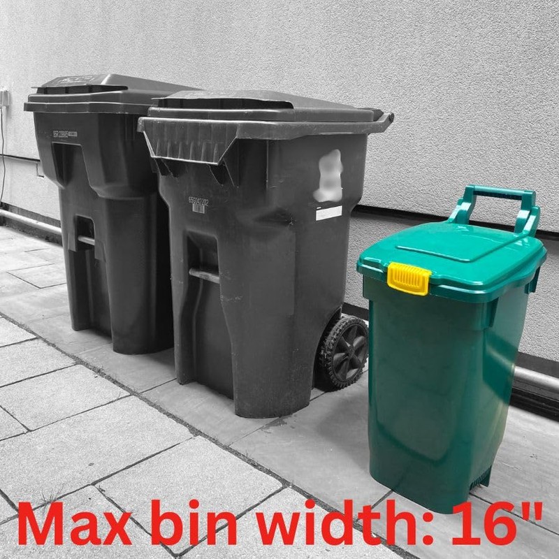 SideArm Nano by BinClaw. Dual Handle for Small Wheelie Bins
