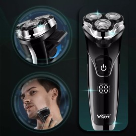 TSUINZ Men's Electric Razor Shaver Rechargeable Beard Hair Shaving Trimmer USB Cordless