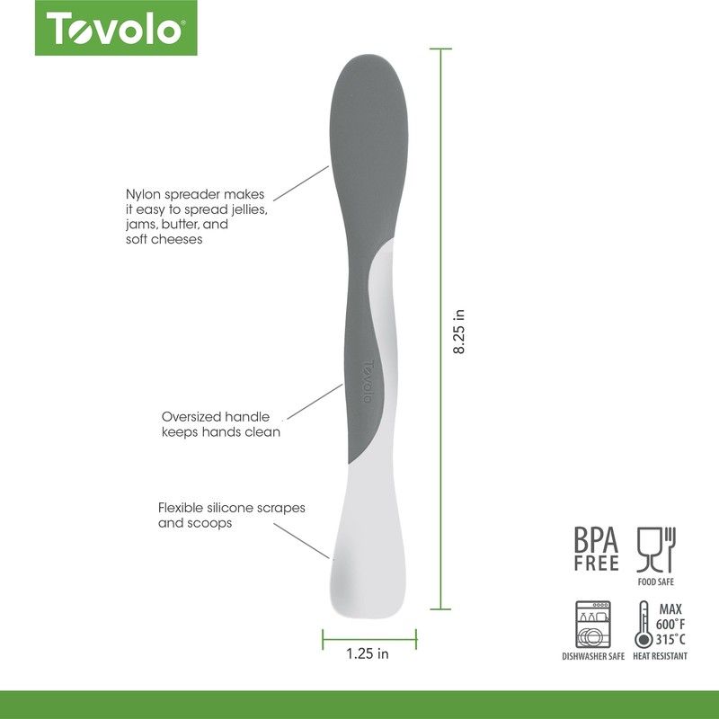 Tovolo Tool for Kitchen Meal Prep to Scoop Spread Slice