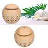 130ml Air Humidifier USB Aromatherapy Wood Grain Humidifier with 7
