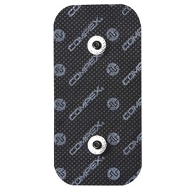 Compex Elektroden Dual Snap, NOIR, 5x10 cm