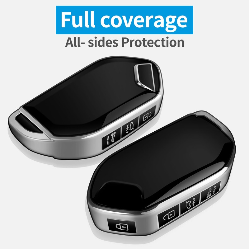 Tukellen for Kia Key Fob Cover,Special Soft TPU Key Case