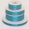 single roll of Turquoise Double faced Satin Ribbon 3mm, 10mm,