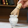 Luxshiny Matcha Bowl and Whisk Holder Set: Ceramic Matcha Tea