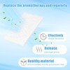 BOXOB 48 Packs Humidifier Aroma Refill Pads, Unscented Non-Woven Fabrics