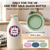 Wingcases Milk Bottle Tops [One Pint，NOT 1L] Mixed 6 Pack