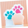 BIUDECO 3pcs Cat Paw Makeup Powder Puff Soft Blending Applicator