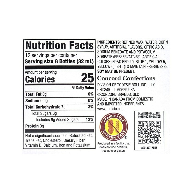 Dubble Bubble Cry Baby Sour Mini Drinks | 8 Per