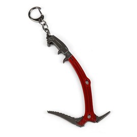 Moyen Key Ring Bag Charm Ice Axe Climbing Mountaineering Stainless Steel, Stainless Steel