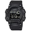 Casio W-735H-1BVEF Men's Black Vibration Alarm Watch, Black, Modern