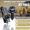 Rexka 15 Sets M6-1.0 X 20mm Car Body Bolts &