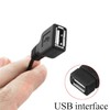 DGZZI Cargador USB hembra 2 pilas AA con interruptor de