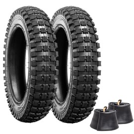 12.5x2.75 Replacement Knobby Tire and Inner Tube, 2Sets for Razor MX350 MX400 Dirt Rocket, X-Treme X-560, Compatible with 12 1/2x2 3/4 Electric Scooters