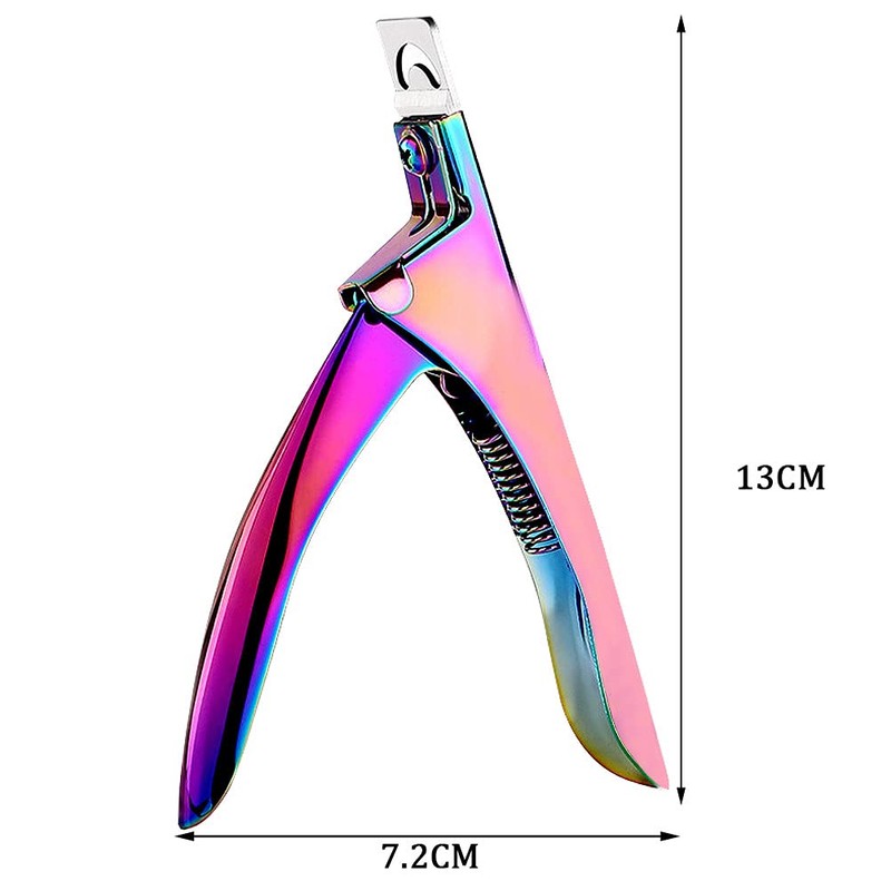SUMAJU Professional Acrylic False Nail Clippers for Acrylic Nails Nail