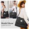 Weekender Bags for Women,Personal Item Travel Bag with Shoes Compartment,Overnight