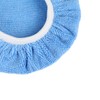 X AUTOHAUX 5pcs Car Polisher Pad Bonnet 5-6 Inch Microfiber