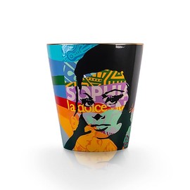 Artitude Home Arte Pop Candle Holder | Premium Ceramic Vase | 16cm Tall | Perfect for Luxurious Home Decor & Gifting | Scented Refill Wax Sold Separately