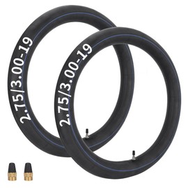 RUTU 2.75/3.00-19 Inner Tube,Heavy Duty Dirt Bike Tube for CRF 100F 125FB 150F 450R KX Surron Light Bee X UltraBee Talaria Off Road Motocross Motorcycle with TR4 Valve 2Pcs