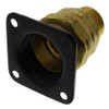 1" Termination Fitting x 1" Male NPT w/Square Flange