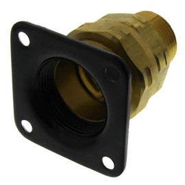 1" Termination Fitting x 1" Male NPT w/Square Flange
