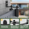 Anobeyi Adjustable Sliding Gate Roller Hardware Kit - Heavy Duty