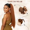 S-noilite Drawstring Ponytail for Black Women Kinky Yaki Straight Hair