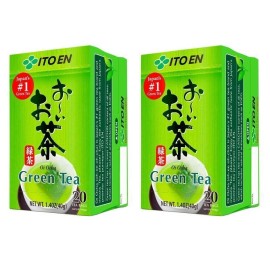 ITO EN 2 BOX of Ito En Japanese Oi Ocha Green Tea (Total 40 Premium Tea Bag) JAPAN MADE