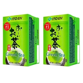 ITO EN 2 BOX of Ito En Japanese Oi Ocha Green Tea (Total 40 Premium Tea Bag) JAPAN MADE