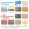 COMSTICKC 3D Faux Brick Wall Panel Peel and Stick, 10