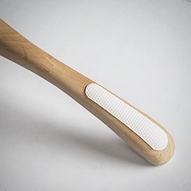 NAHANCO Non-Slip Adhesive Grippers for Clothes Hangers, White - 200/Carton