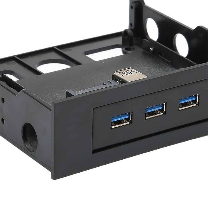 USB Front Panel Adapter 3.5in 5.25in USB1.1 USB2.0 Hot Swap