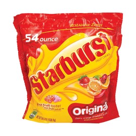 Fun Express - Starburst Original 54 Oz Bag - Edibles - Soft & Chewy Candy - Taffy & Marshmallow - 1 Piece