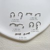 NAIL ANGEL Punk Style Nail Art Decorative Metal Spike Piercing