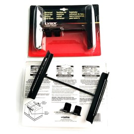 Lynx/East Penn 2 LYNX DEKA UNIVERSAL CROSS-BAR BATTERY HOLD DOWN BRACKETS CAR TRUCK SUV #00200