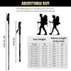 KANCOKIT 2 Pack Foldable Trekking Hiking Poles, Lightweight Aluminum Telescopic