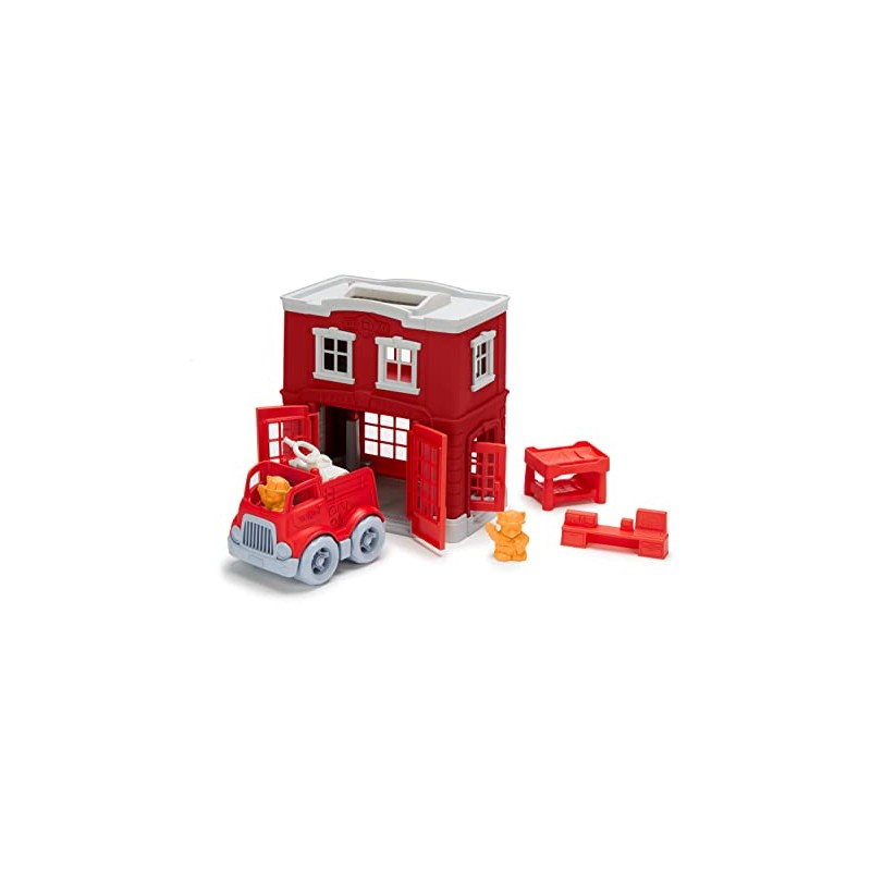 Green Toys Fire Station Playset CB