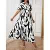 Mycity® Vestido Largo Casual Elegante De Fiesta Para Mujer