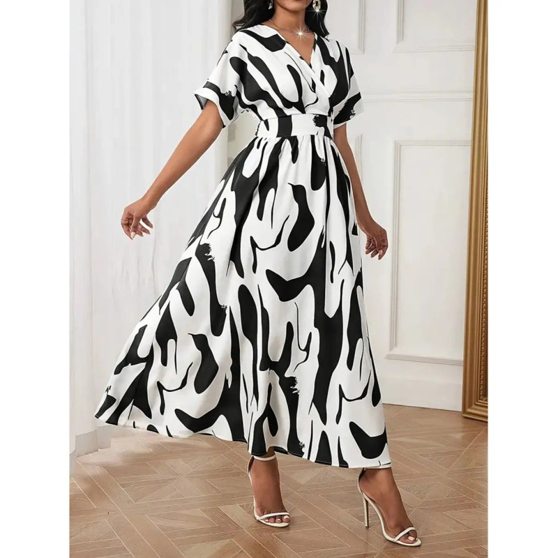 Mycity® Vestido Largo Casual Elegante De Fiesta Para Mujer