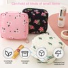 Sanitary Pads Storage, Tampon Storage with Zip, Mini Sanitary Napkins