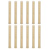 PATIKIL 200 Pieces Archery Arrow Brass Insert 12 Pack Insert