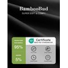 BambooBud - Fundas para pañales para bebés recién nacidos, B-black
