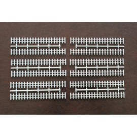 Kit (not painted) N gauge railway rail input 2108 (sleeper old) and 12