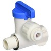 3/8" Angle Stop Adapter Ball Valve with 1/4" Quick Connect