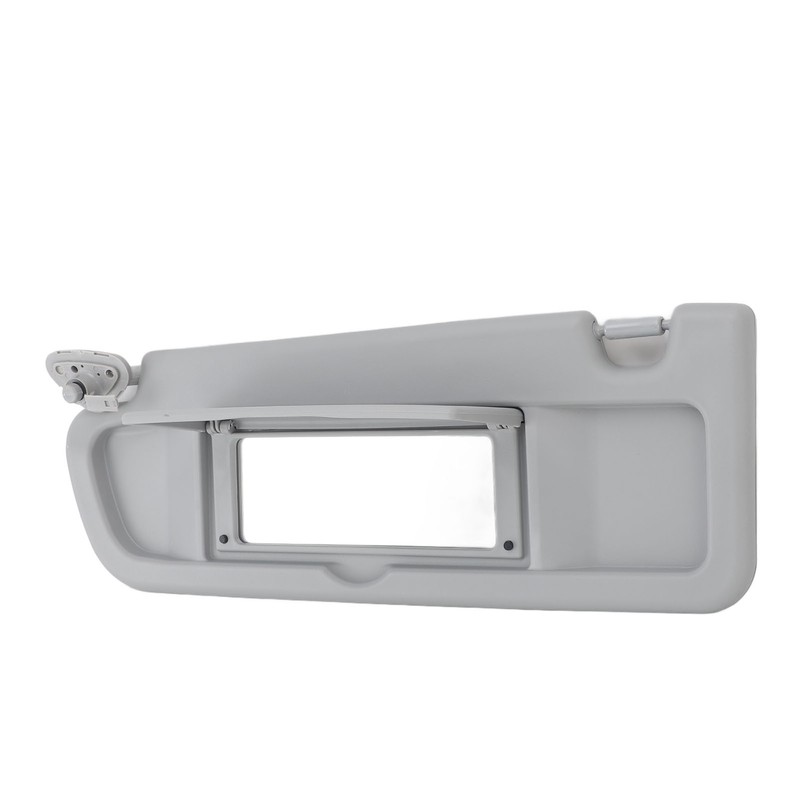 Sun Visor Grey Stylish Look Sun Shielding Visor Mirror with