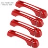 JeCar 5PCS Door Handle Tailgate Handle Cover Trim Kit Compatible