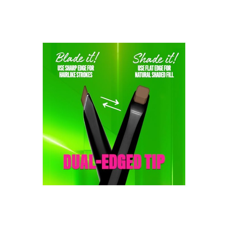 NYX Professional Makeup Blade Shade Brow Pencil Tono Ash Brown