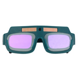 Solar Car Darkening Welding Goggles Arc and Strong Light Protection Welding Glasses Electronic Soldering Dimming Helmet TIG Soldering Protective Equipment