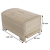 WooDeeDoo Simple Wooden Money Box | 125 x 95 x