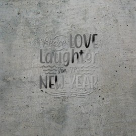 Decal Stickers of Peace for The New Year (Metallic Silver) (Set of 2) Premium Waterproof Vinyl Decal Stickers for Laptop Phone Accessory Helmet Car Window Mug - ANDVER10f9693SI_102023